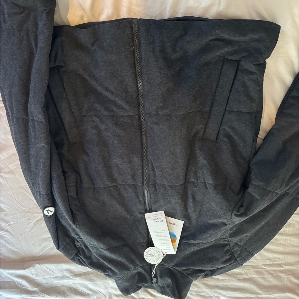 Vuori Black Heather Ponto Insulated Jacket